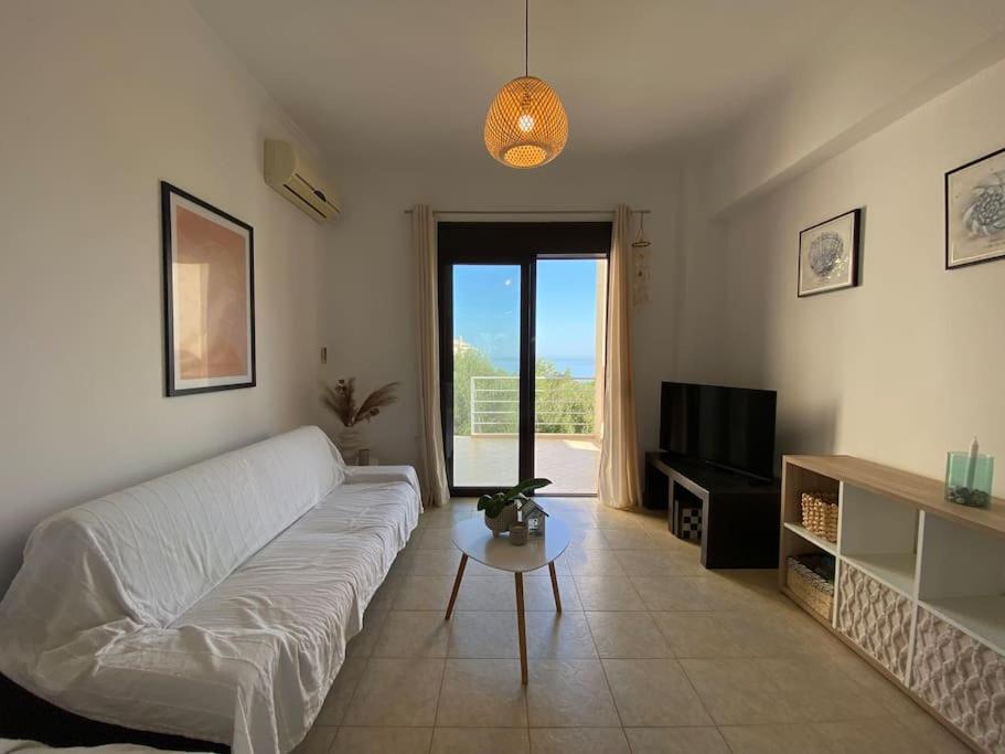 Appartement Seaview With Shared Pool, Almyrida La Canée